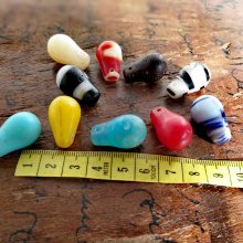 10 Abalorios Mali Cristal Matrimonio