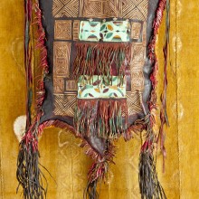 Bolso cuero antiguo tuareg