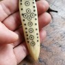 Amuleto de hueso etíope