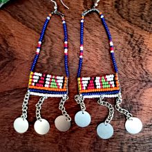 Pendientes tribales Masai