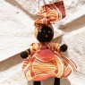 Muñeca africana tela