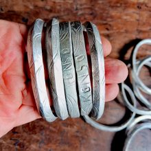 Pulseras aluminio Konso, Etiopía.