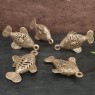 Small bronze fish pendant
