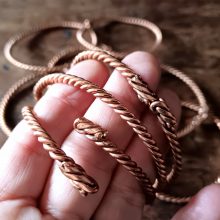 Pulsera cobre twist