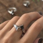 Anillo tuareg par abrazado