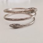 Pulsera serpiente dos cabezas